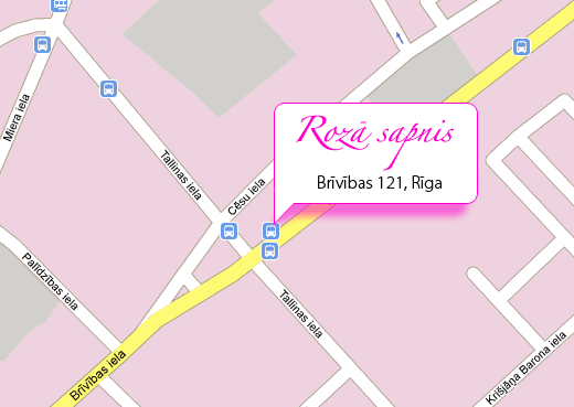 Rozā sapnis atra&scaron;anās vieta